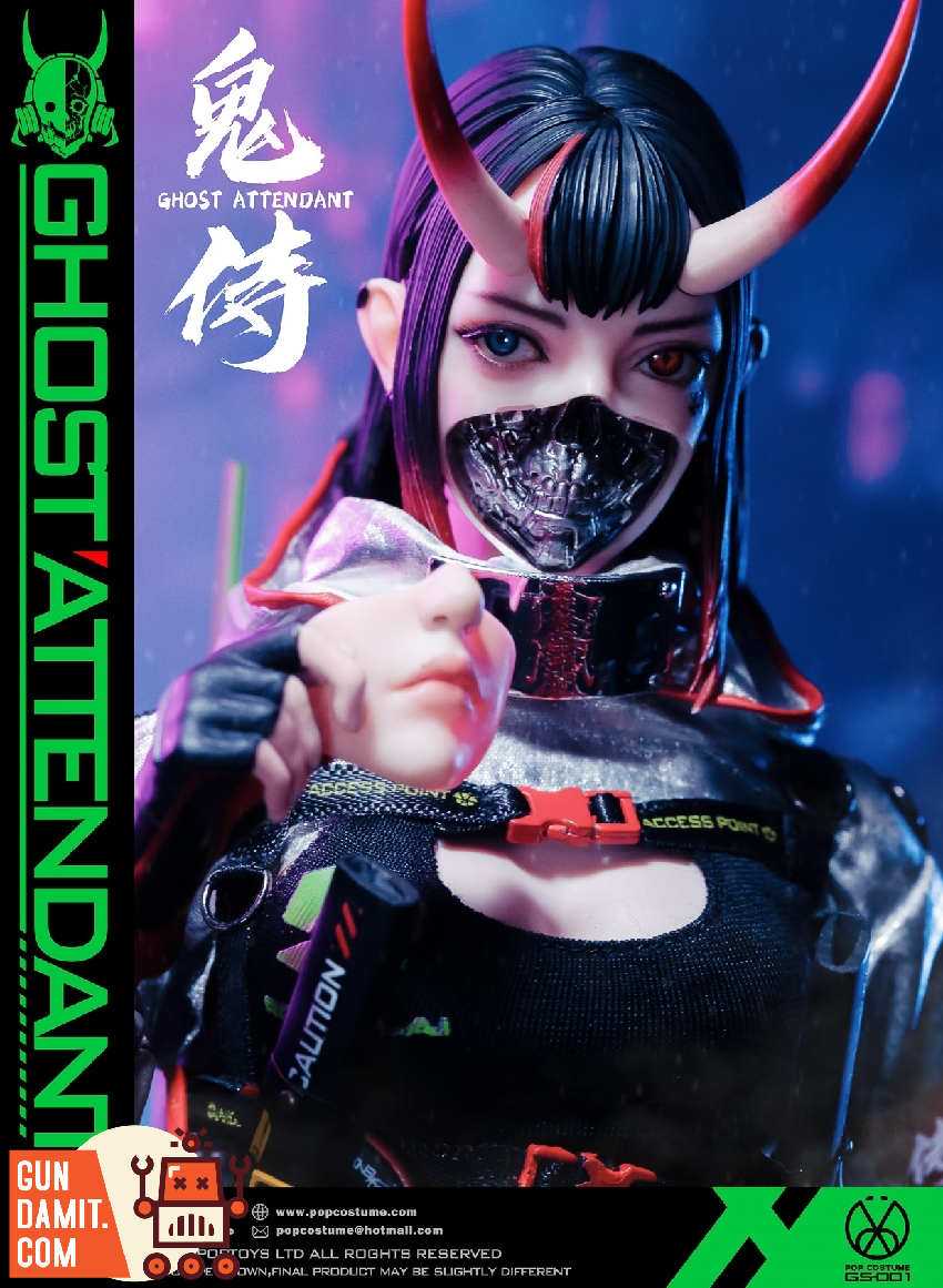 POP COSTUME 1/6 GS-001 Ghost Attendant,POP COSTUME