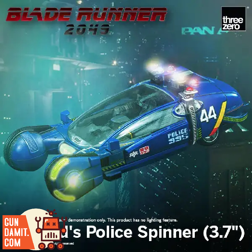 Threezero 3Z06890W0 Blade Runner 2049 Deckard's Police Spinner