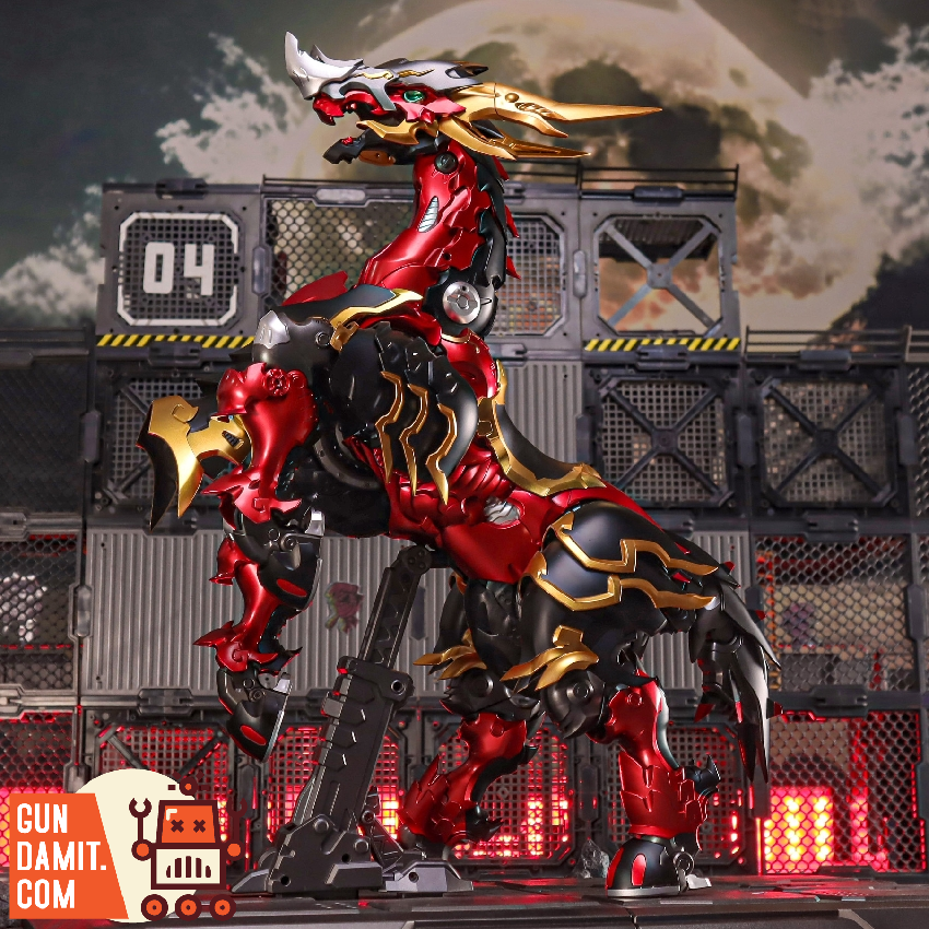 Saying Zone X 33 Industry Mecha Evolution 2.0 Red Hare Horse