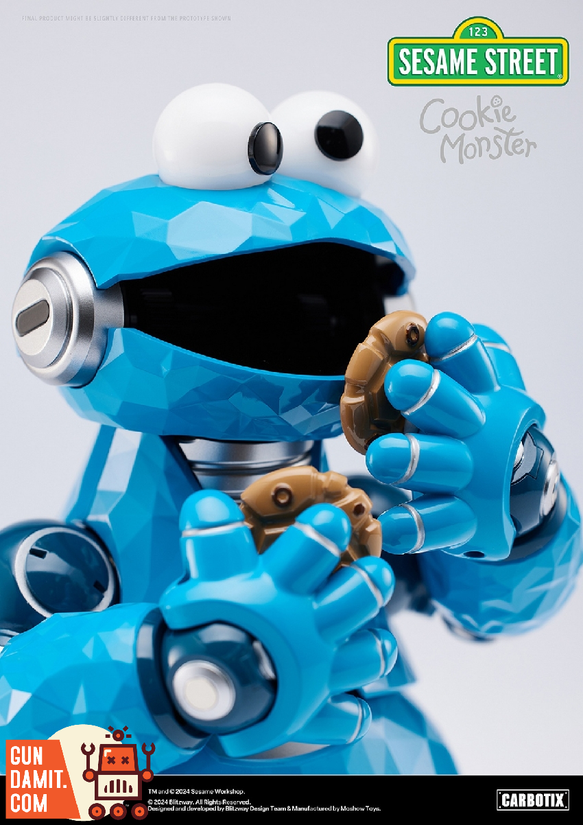 Blitzway BW-CA-10603 Sesame Street Cookie Monster - GunDamit Store