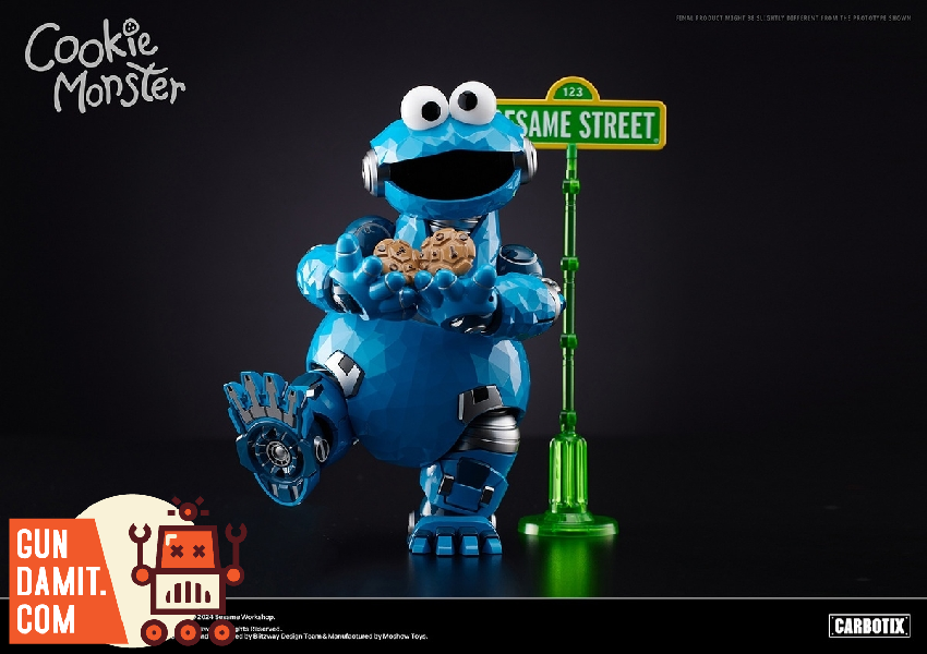 Blitzway BW-CA-10603 Sesame Street Cookie Monster - GunDamit Store