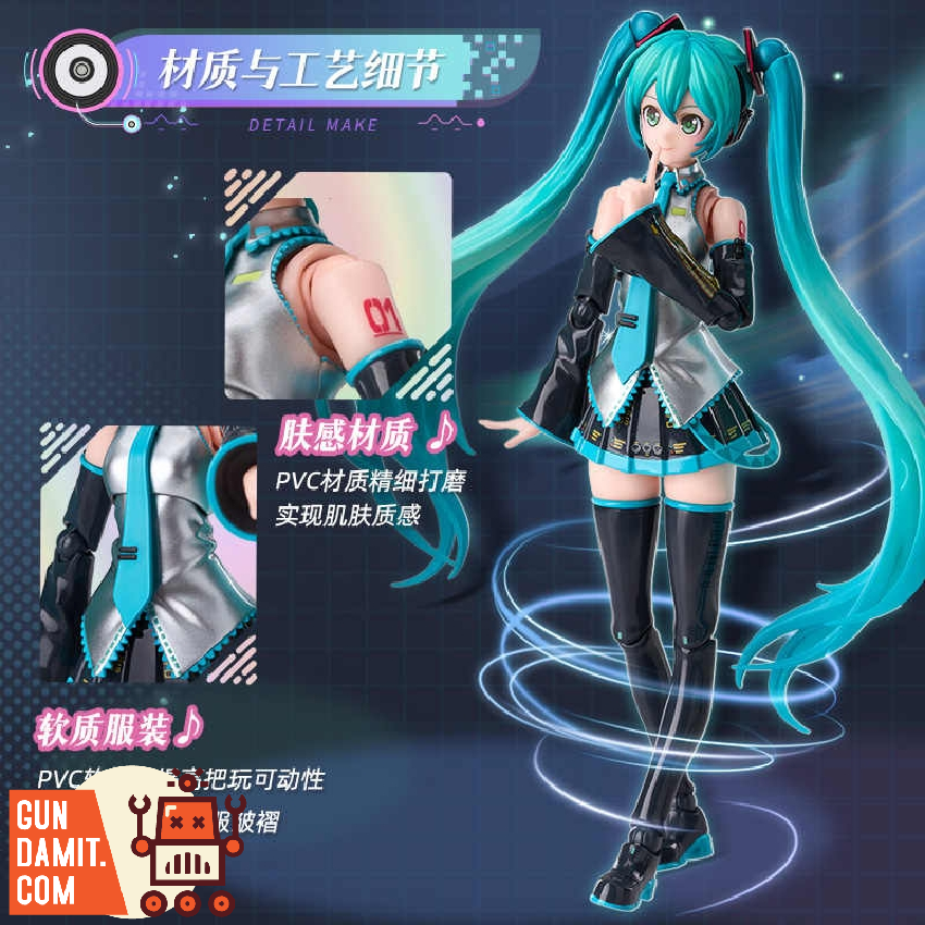Blokees Hatsune Miku Fantasy Miracle Version Model Kit - GunDamit