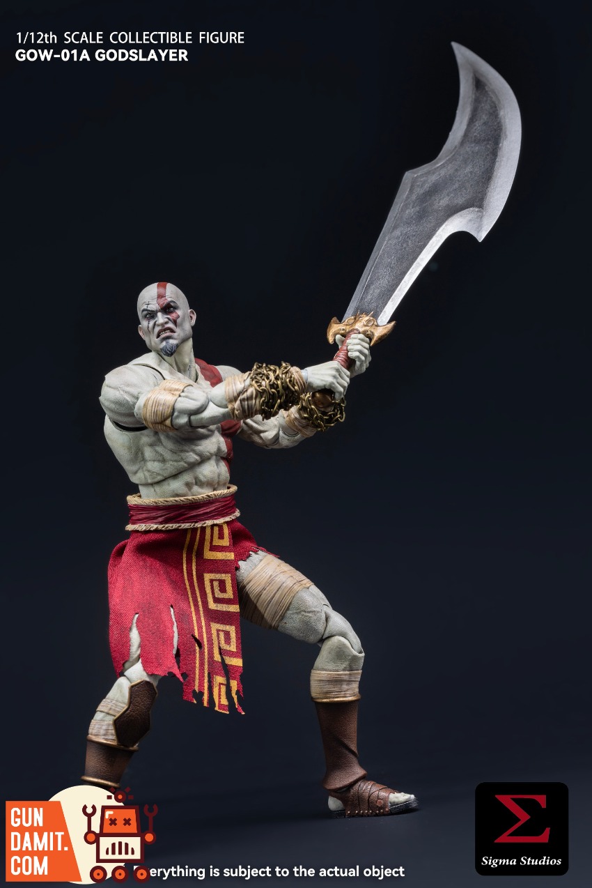 Sigma Studio GOW-01A 1/12 GodSlayer Action Figure Deluxe