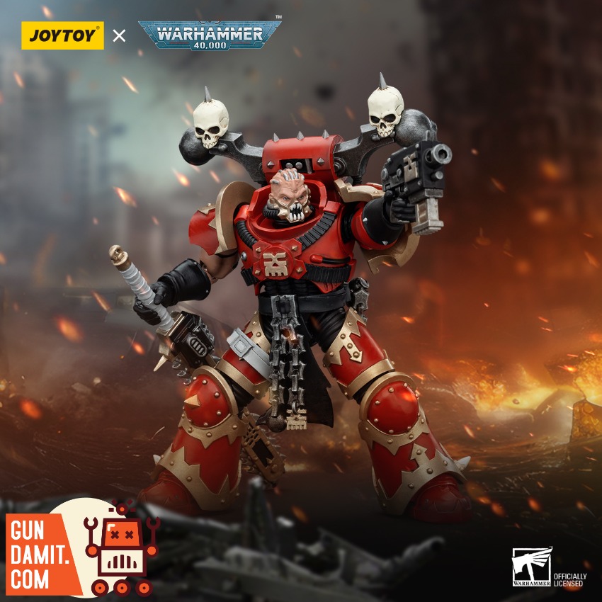 JoyToy Source 1/18 Warhammer 40K World Eaters Khorne Berzerker