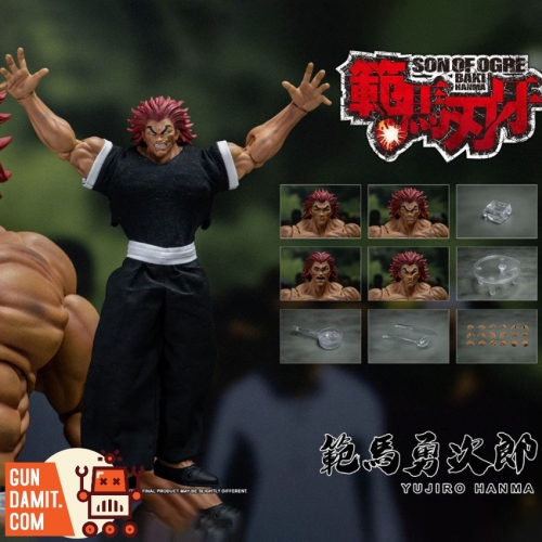 スポーツ Storm Toys 1/12 Hanma Yujiro KIBK02E Storm Toys KIBK02E 1/12 Baki Hanma: Son of Ogre Hanma Yujiro