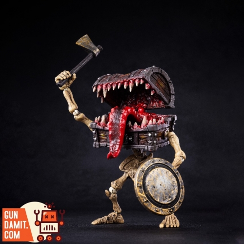 幽兎模玩 YoToToys Mimic Chest Mythic Legions 幽兔模玩宝箱怪YoTo Toys 1/12 Mimic Chest - YouTube