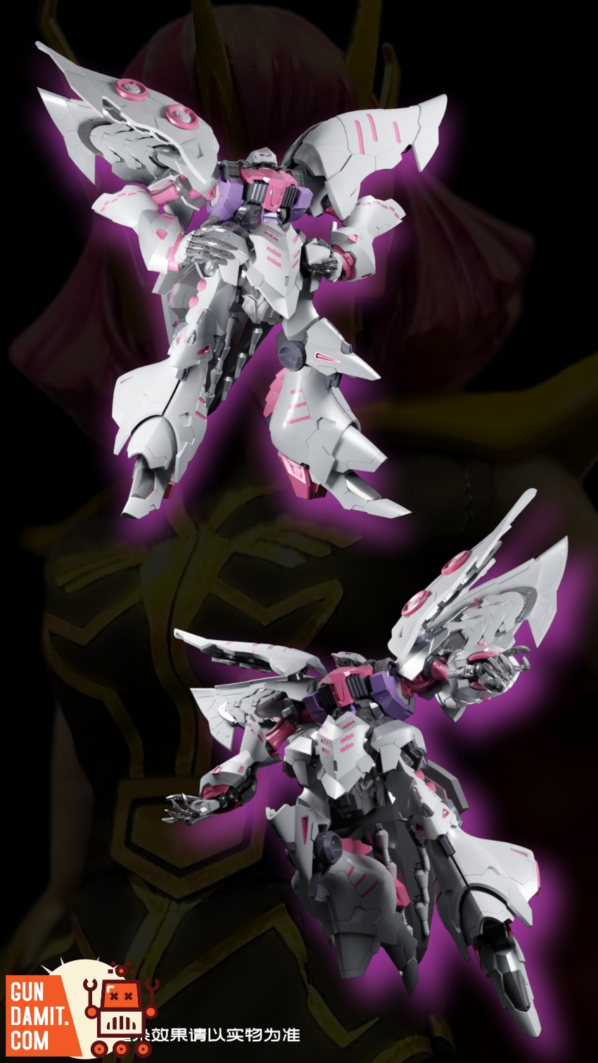 1/120 AMX-004 Q-beley デラックス版プラモデル YIYA-G YIYA-G 1/120 AMX-004 Q-beley Queen's Vehicle Regular Version Model