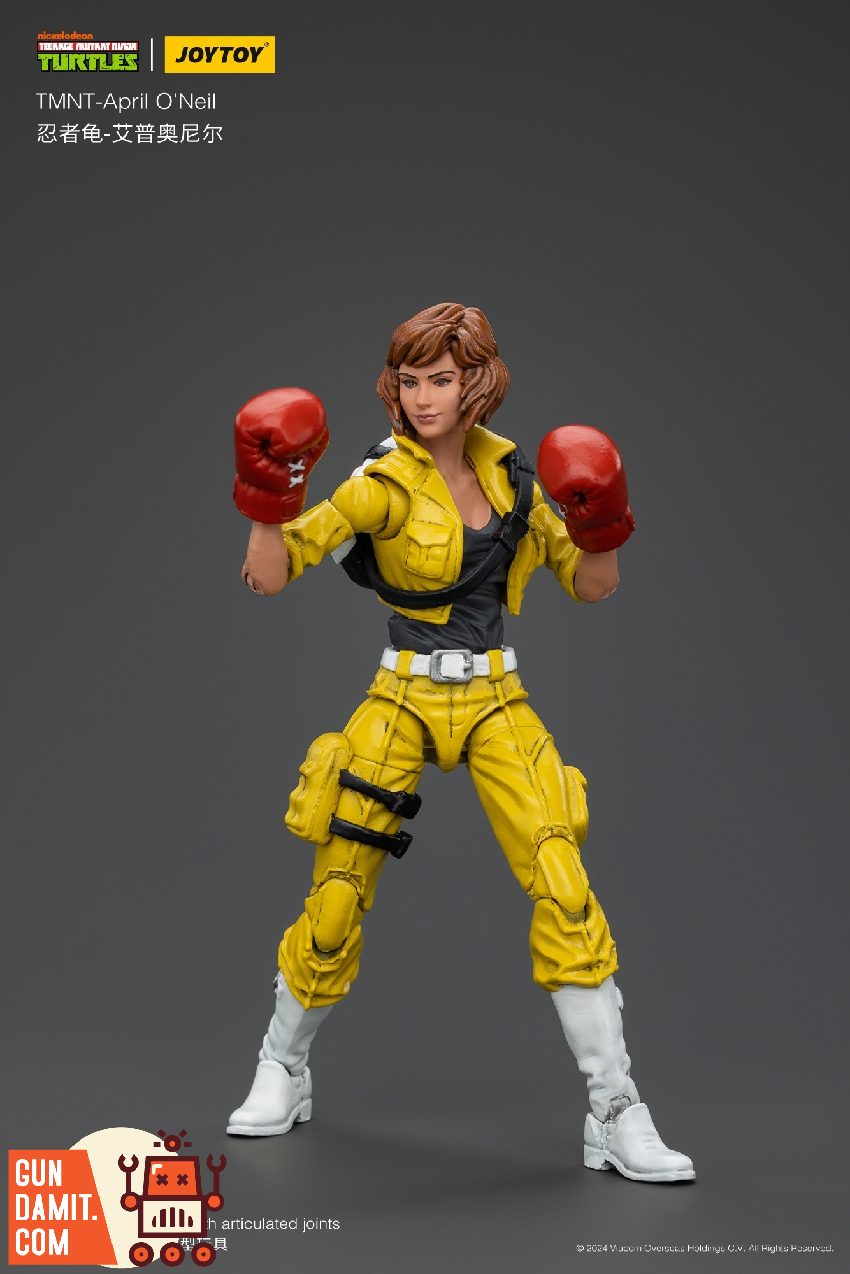 JoyToy Source 1/18 Teenage Mutant Ninja Turtles TMNT April O