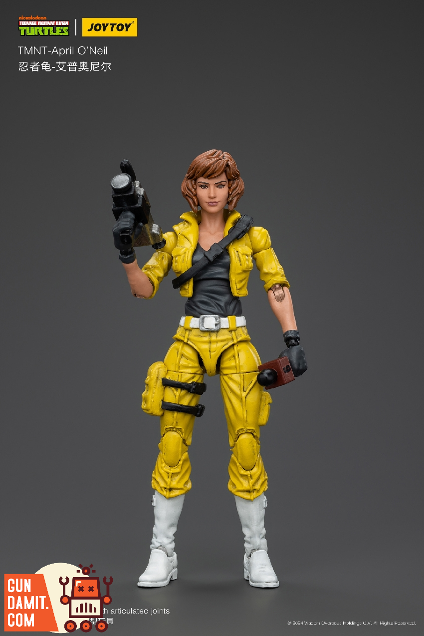 JoyToy Source 1/18 Teenage Mutant Ninja Turtles TMNT April O'Neil