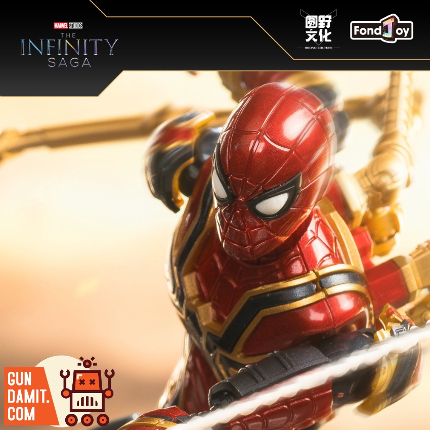 Kit Modèle à Assembler Iron Spider 1/12 - HiPlay, à Partir De 15 Ans - 7