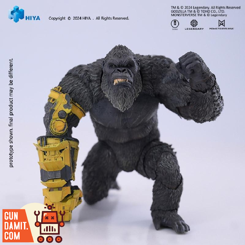 Hiya Toys EBG0433 Exquisite Basic Series Godzilla Vs. Kong 2 Rise