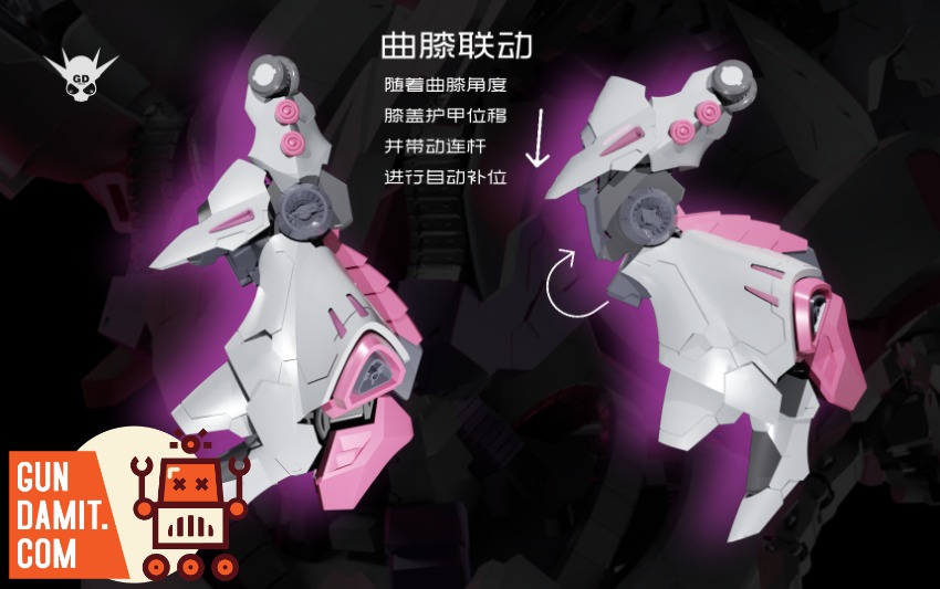 1/120 AMX-004 Q-beley デラックス版プラモデル YIYA-G YIYA-G 1/120 AMX-004 Q-beley Queen's Vehicle Regular Version