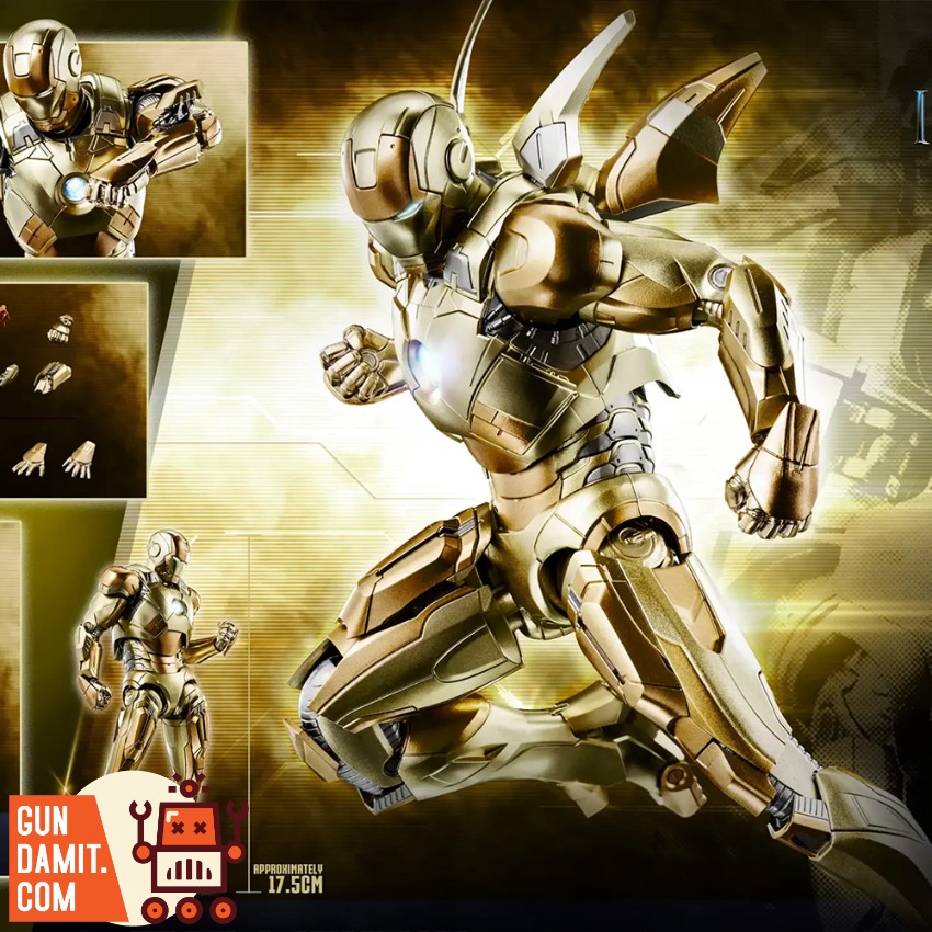 Reviews of Threezero The Infinity Saga DLX Iron Man Mark 21 Midas