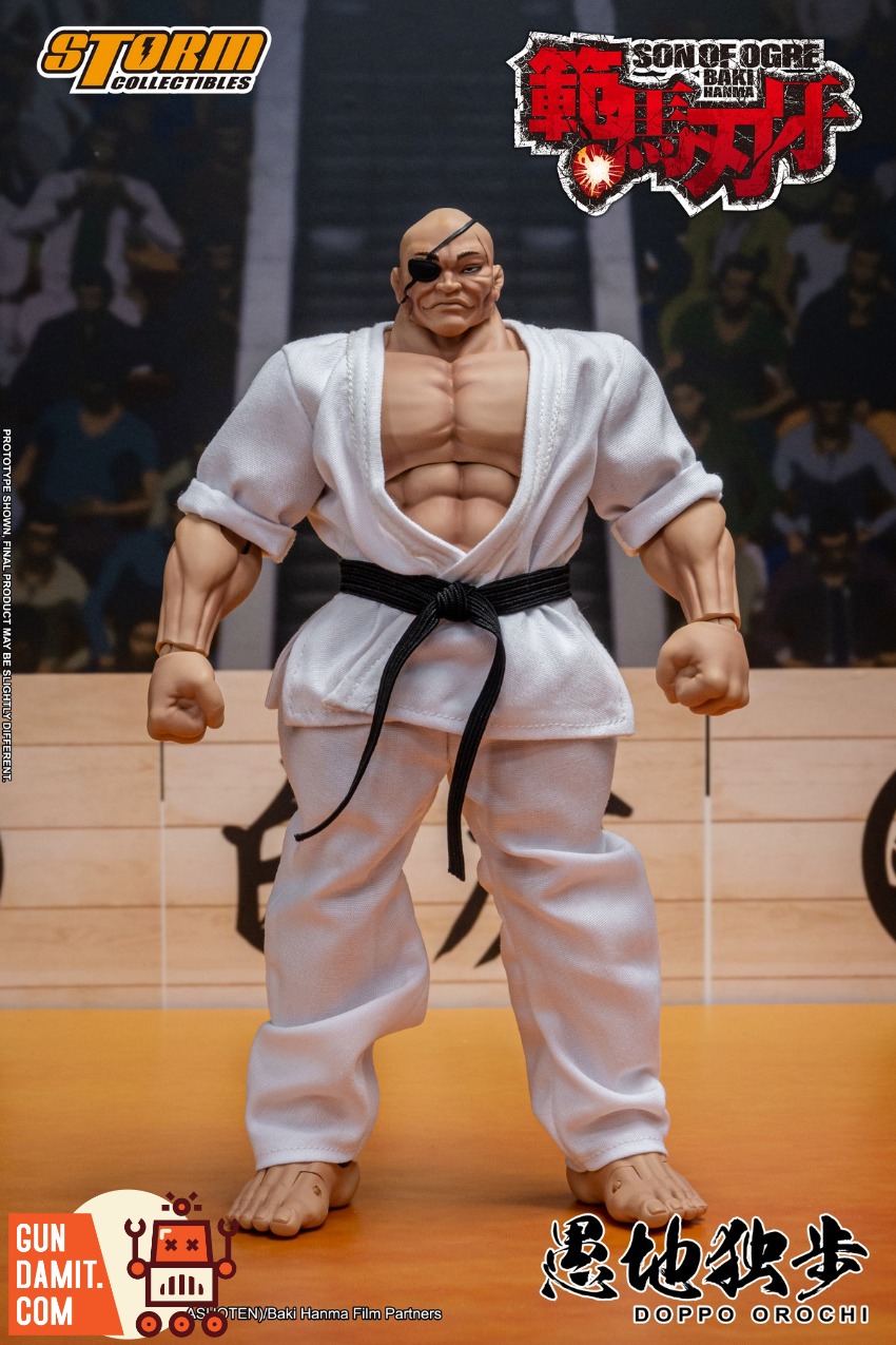 Storm Toys 1/12 KIBK06 Son of Ogre Baki Hanma Doppo Orochi