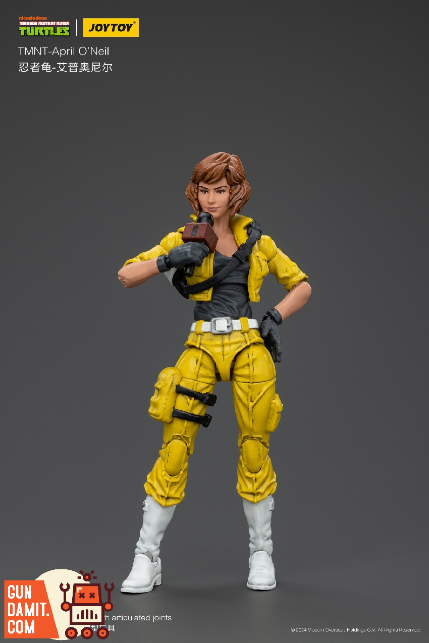 JoyToy Source 1/18 Teenage Mutant Ninja Turtles TMNT April O'Neil