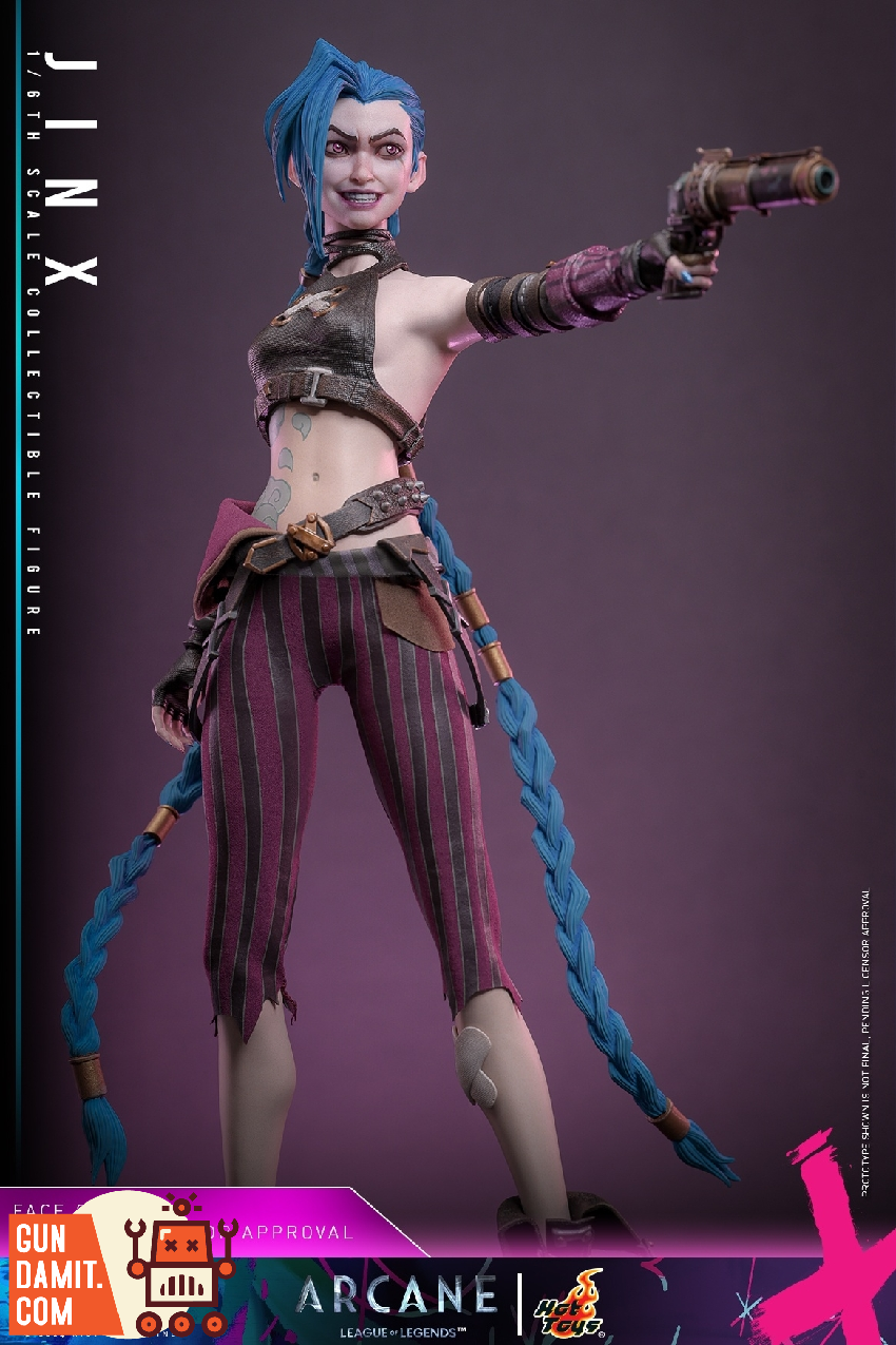 【海外限定版】HOTTOYS Arcane jinx ジンクス フィギュア 海外限定版】HOTTOYS Arcane jinx ジンクス フィギュア
