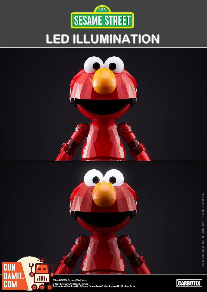 Blitzway BW-CA-10601 Sesame Street Elmo - GunDamit Store