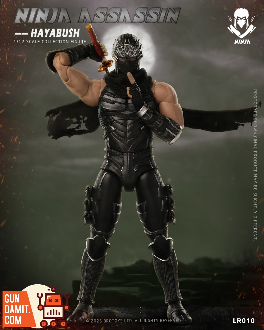 BROTOYS 1/12 忍者 アサシン LR010 Ninja 未開封新品 Brotoys 1/12 LR010 Ninja Assassin Falcon - GunDamit Store