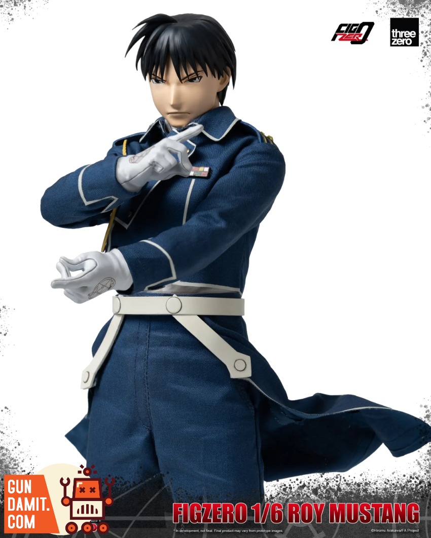 Threezero 1/6 Figzero Fullmetal Alchemist Brotherhood Roy Mustang