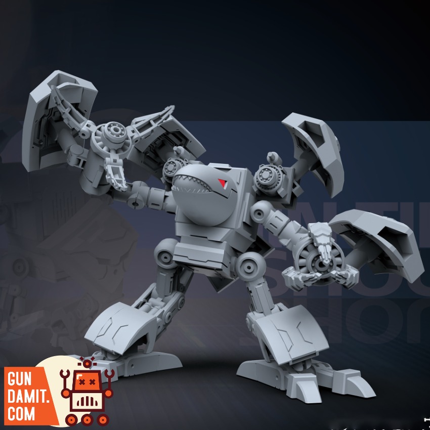 [Pre-Order] Model Universe Robo Warriors The Adventures of Luo Luo Golden Iron Beast