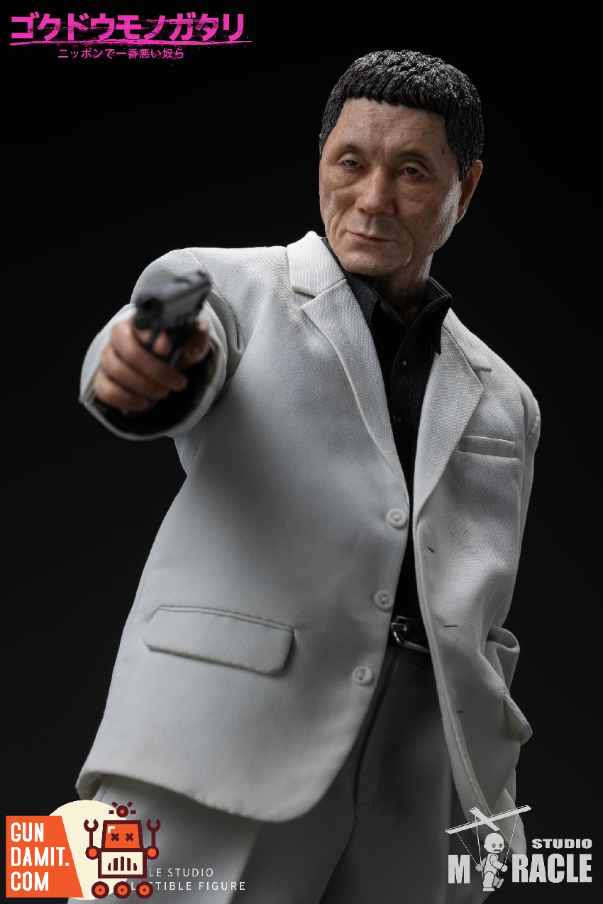 ●Miracle Studio TAROU組長1/6アクションフィギュア● Miracle Studio 1/6 MS001 Yakuza Stories TAROU Group Leader