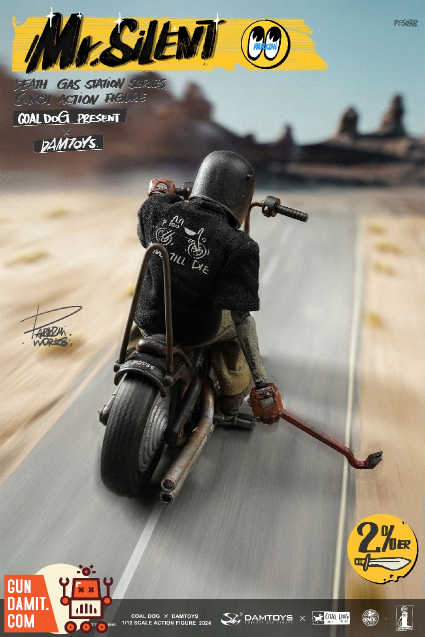 DAMTOYS X COALDOG PES038 Death Gas Station Series Mr.silent Deluxe