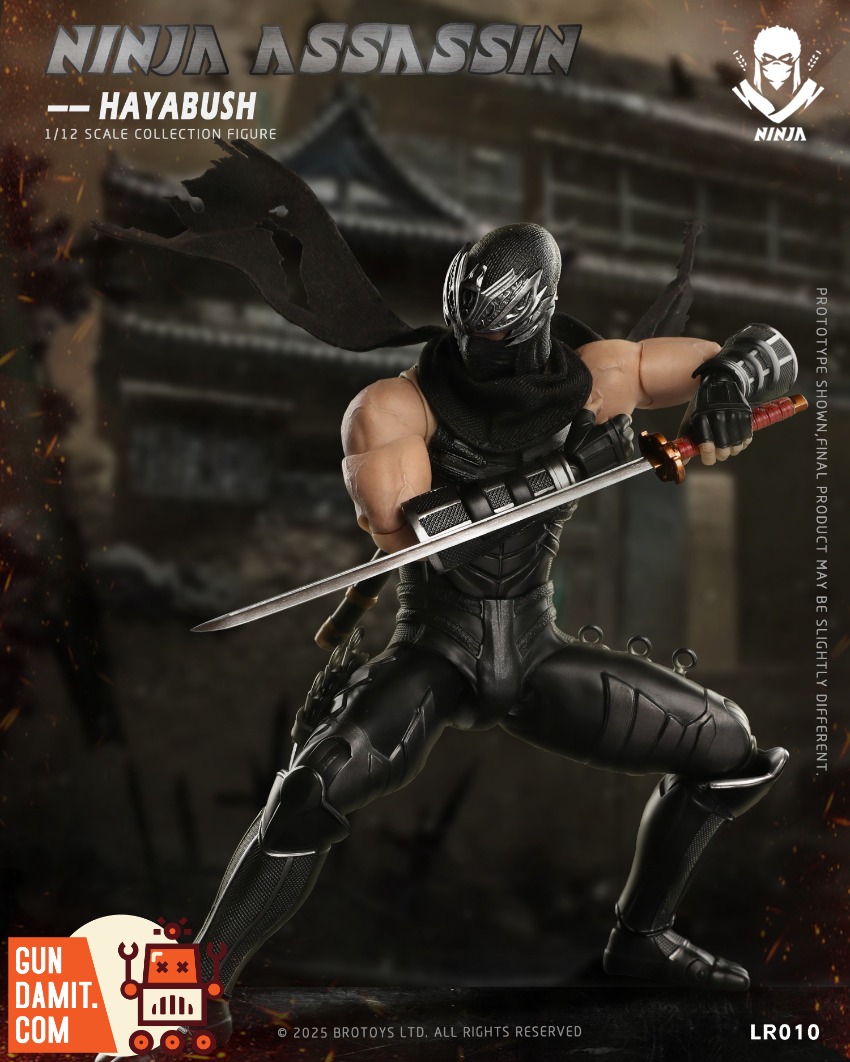 Brotoys 1/12 LR010 Ninja Assassin Falcon - GunDamit Store