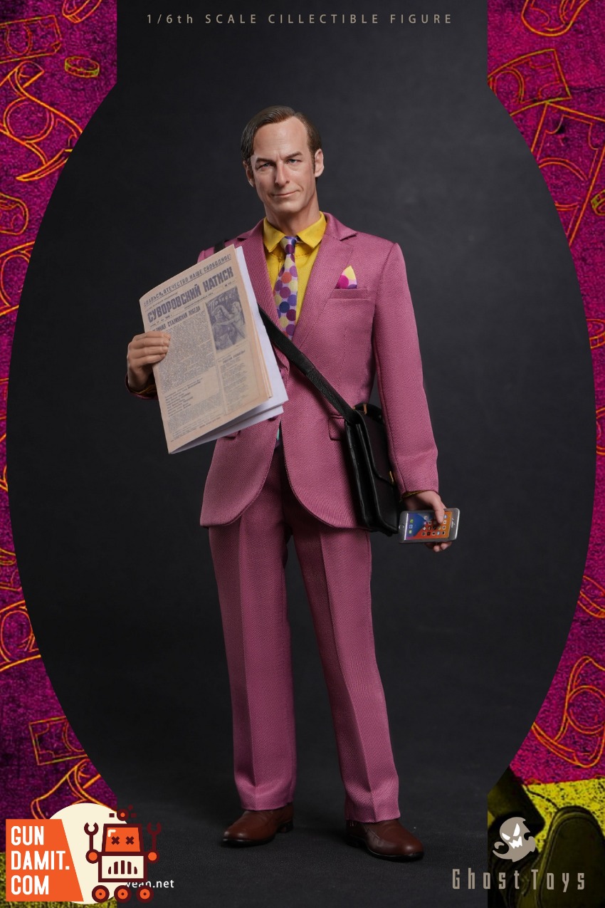 Ghost toys 1/6 シダクティヴ ソウル ロウヤー 特典付GH-012 Ghost Toys (GH-012) 1/6 Scale Saul Lawyer Figure