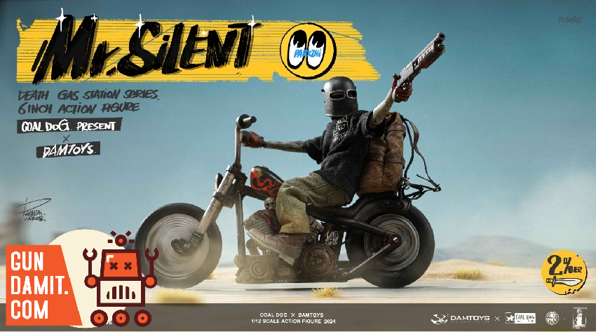 DAMTOYS X COALDOG PES038 Death Gas Station Series Mr.silent