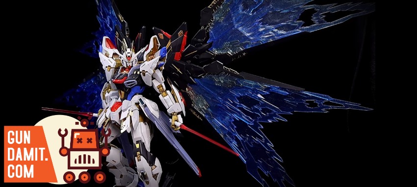 Long Dragon 1/100 MGEX Strike Freedom Gundam w/ Light Wings Model