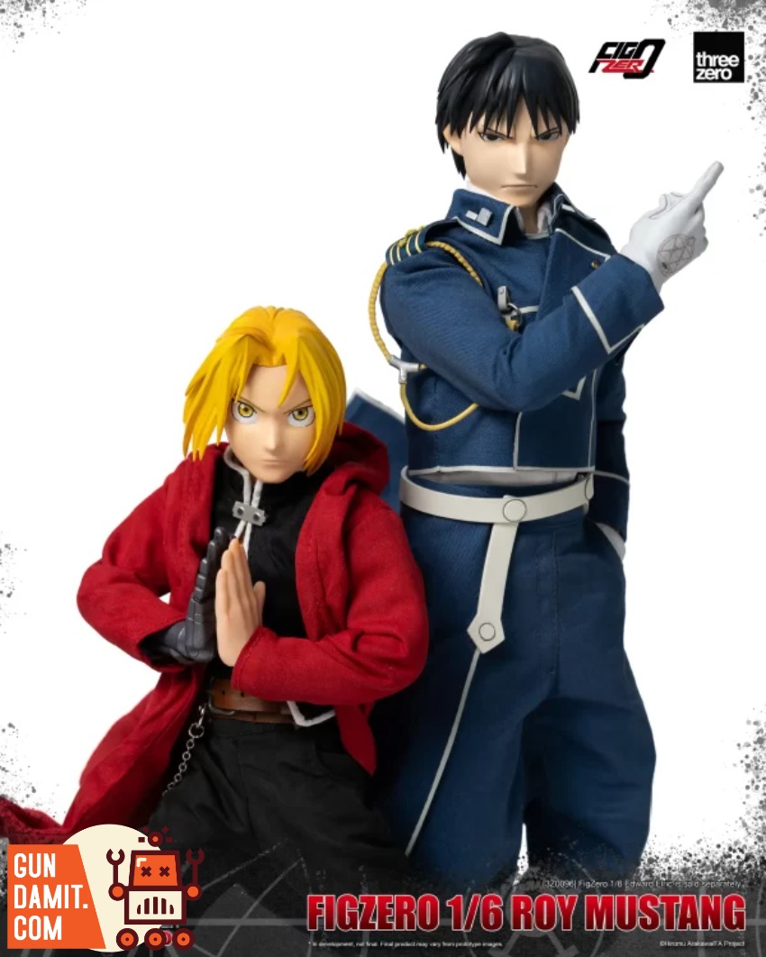 Threezero 1/6 Figzero Fullmetal Alchemist Brotherhood Roy Mustang