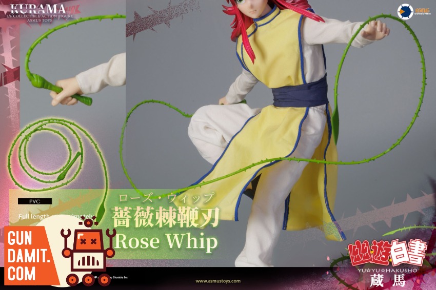 ASMUS TOYS 1/6 Yu Yu Hakusho Kurama Deluxe Version - GunDamit Store
