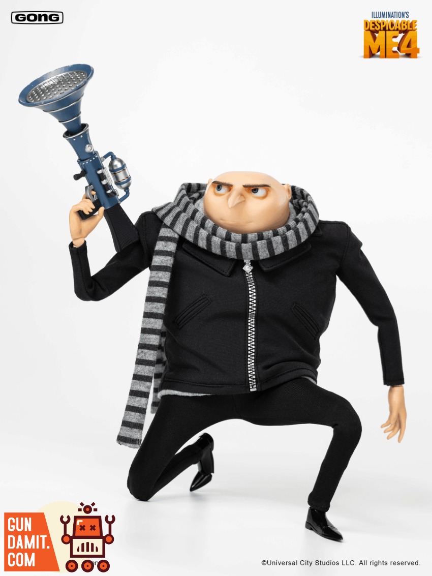 POP MART Gong Studio 1/8 怪盗グルーのミニオン グルー Pop Mart X GONG Despicable Me Gru 1/8 Collectible Action Figure