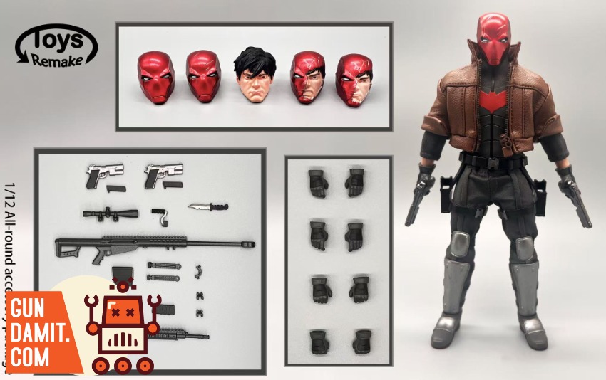 ToysRemake 1/12 レッドフード 新品 TRD001 RedHood ToysRemake 1/12 TRD001 Red Hood & Upgrade Kit - GunDamit Store