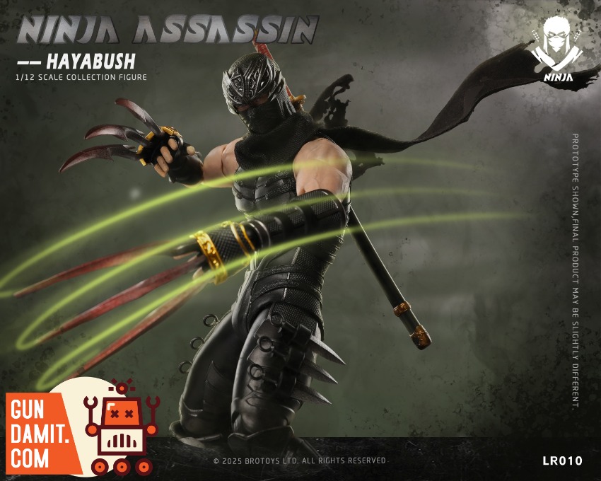 Brotoys 1/12 LR010 Ninja Assassin Falcon - GunDamit Store