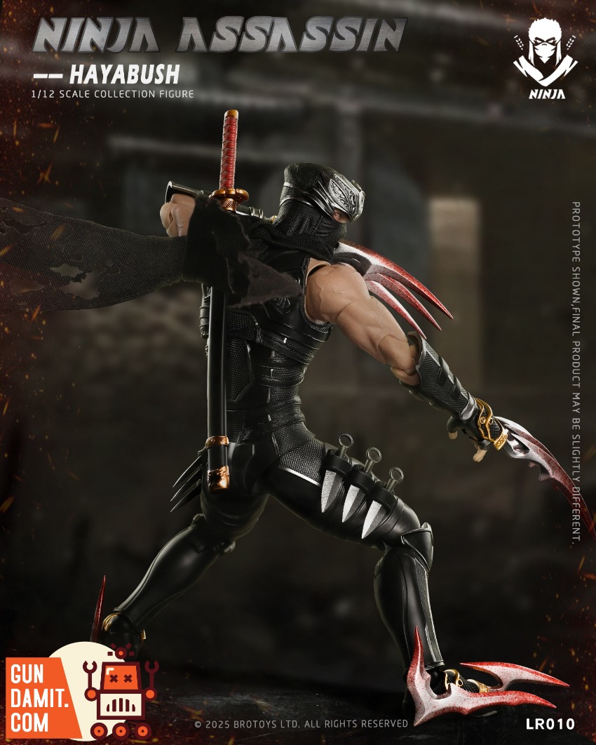 Brotoys 1/12 LR010 Ninja Assassin Falcon - GunDamit Store