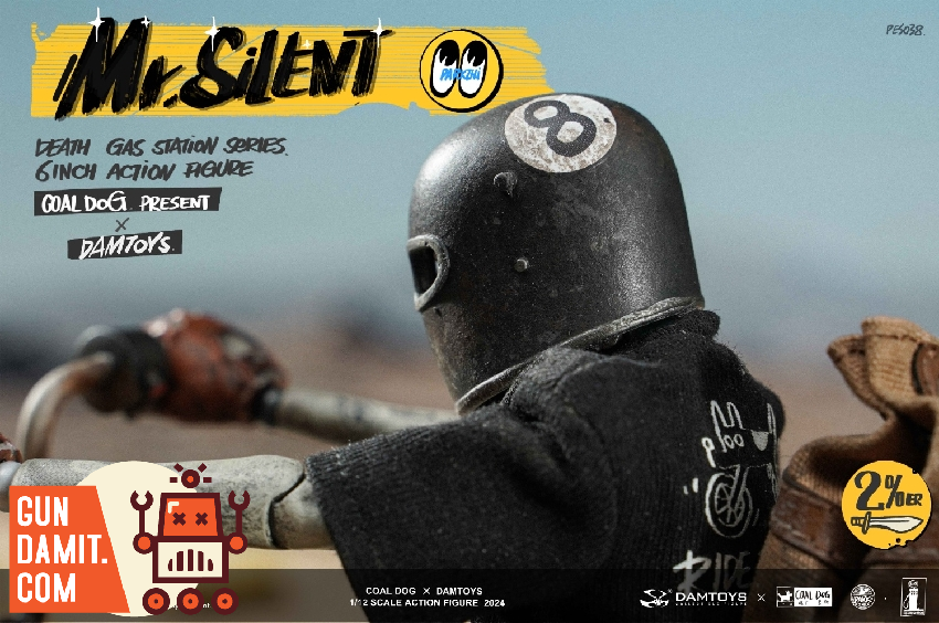 DAMTOYS X COALDOG PES038 Death Gas Station Series Mr.silent Deluxe