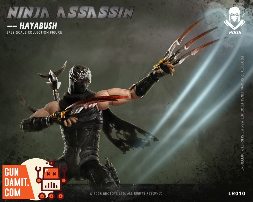 Brotoys 1/12 LR010 Ninja Assassin Falcon - GunDamit Store
