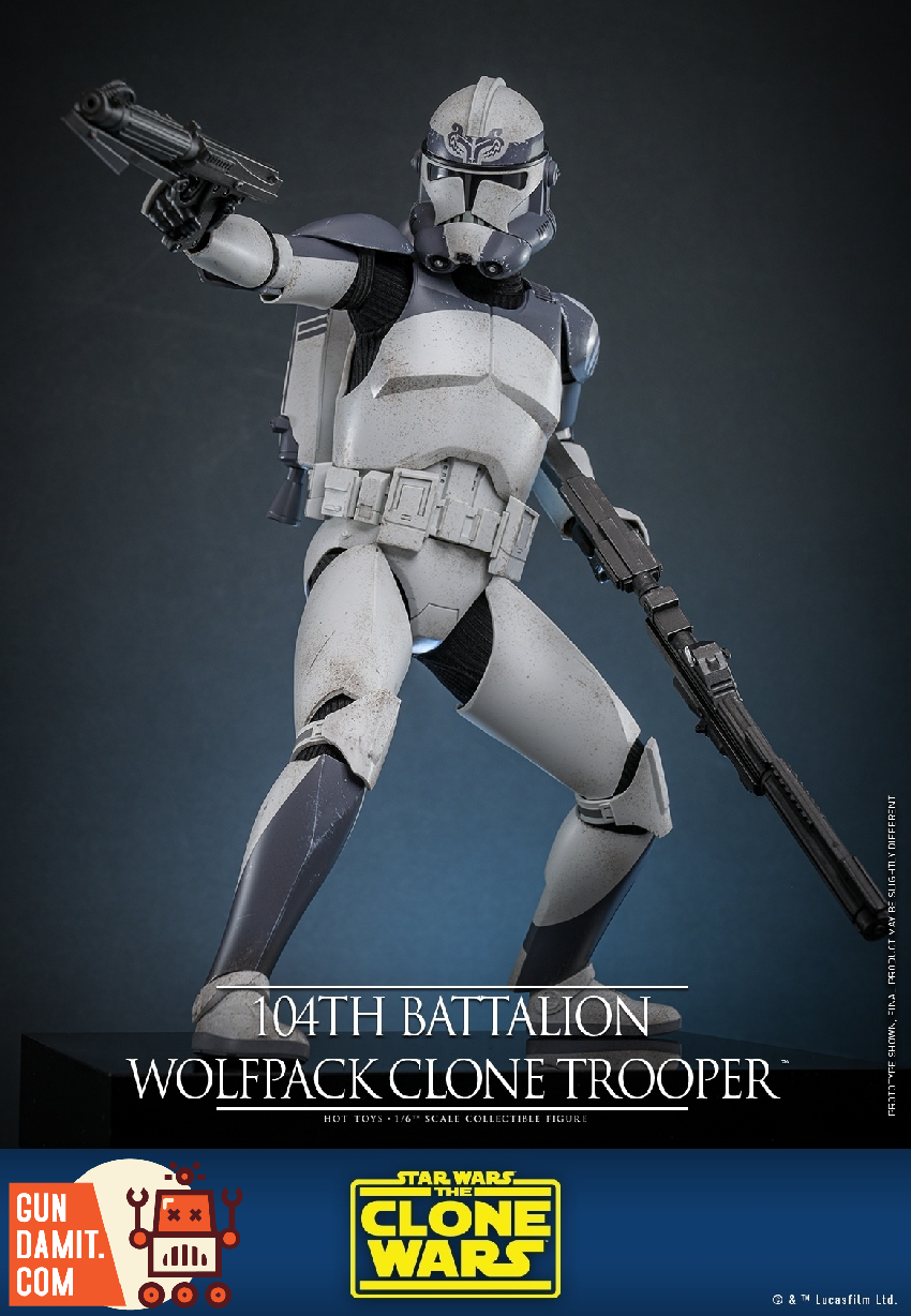 スターウォーズ　CLONE TROOPER Star Wars Hot Toys Star Wars 104th Battalion “Wolfpack