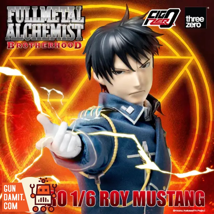 Threezero 1/6 Figzero Fullmetal Alchemist Brotherhood Roy Mustang