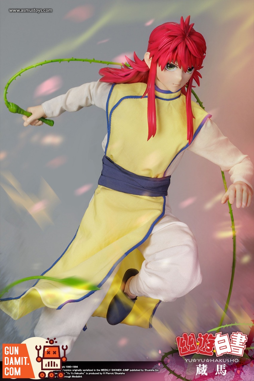 ASMUS TOYS 1/6 Yu Yu Hakusho Kurama Deluxe Version - GunDamit Store