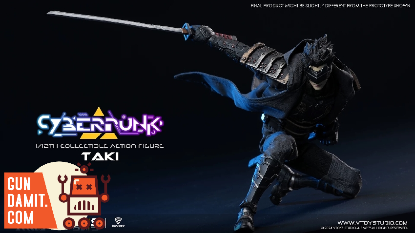 VToys 1/12 VSD010 BMS CF Cyberpunk Samurai Taki - GunDamit Store
