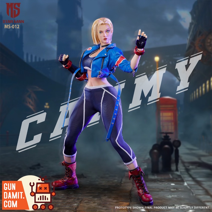 キャミィ風　アクションフィギュア　1/6　STAR MAN 　MS-012 STAR MAN MS-012 1/6 Street Girl Female Fighter 6 Cammy 12