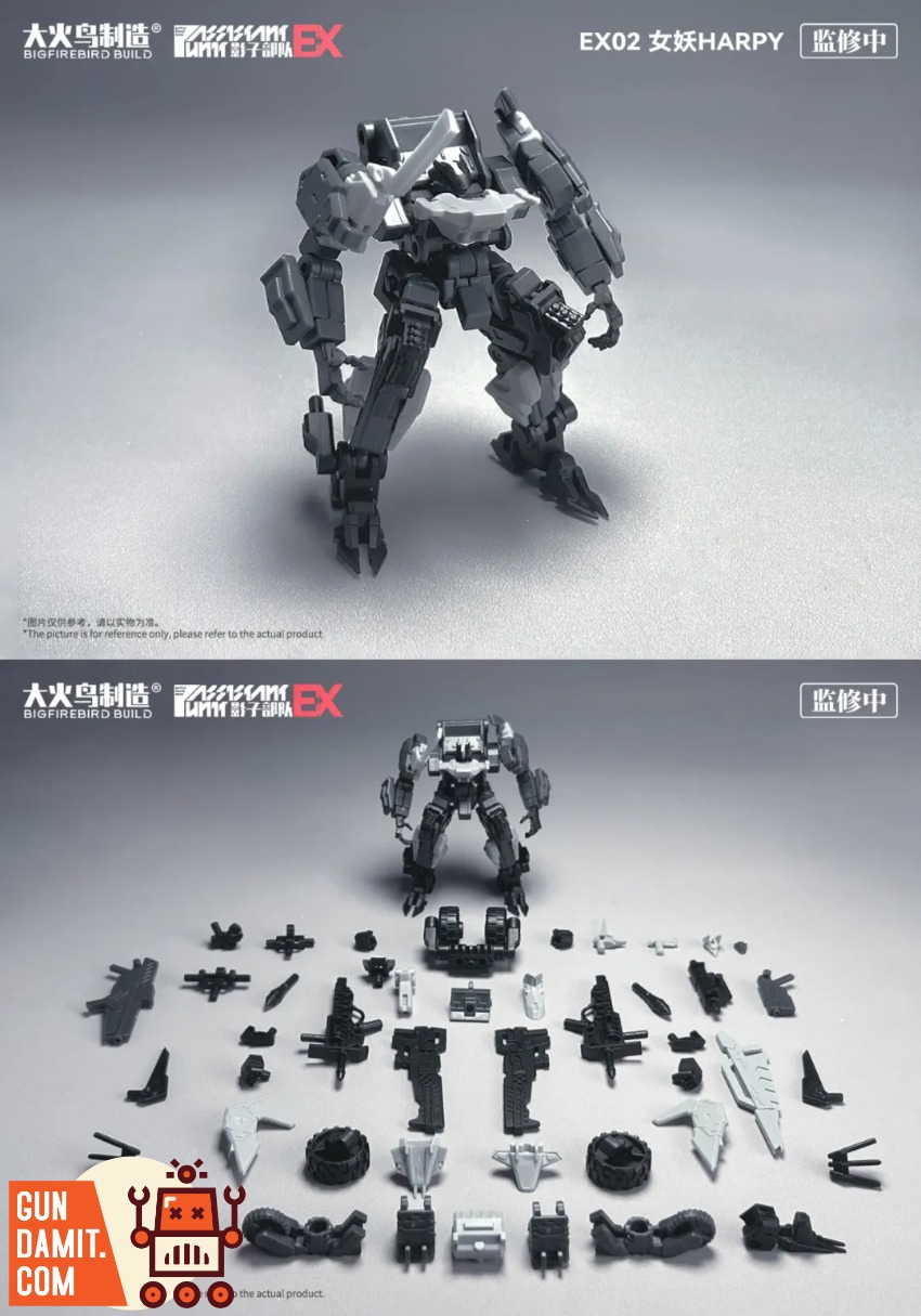 Big Firebird & Bird/Binary Shadow Force EX Set EX01 Etzel