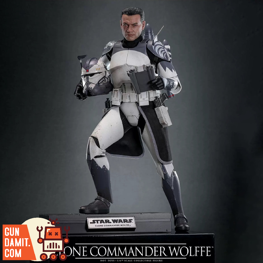Hot Toys 1/6 TMS141 Star Wars: The Clone Wars Clone Commander Wolffe