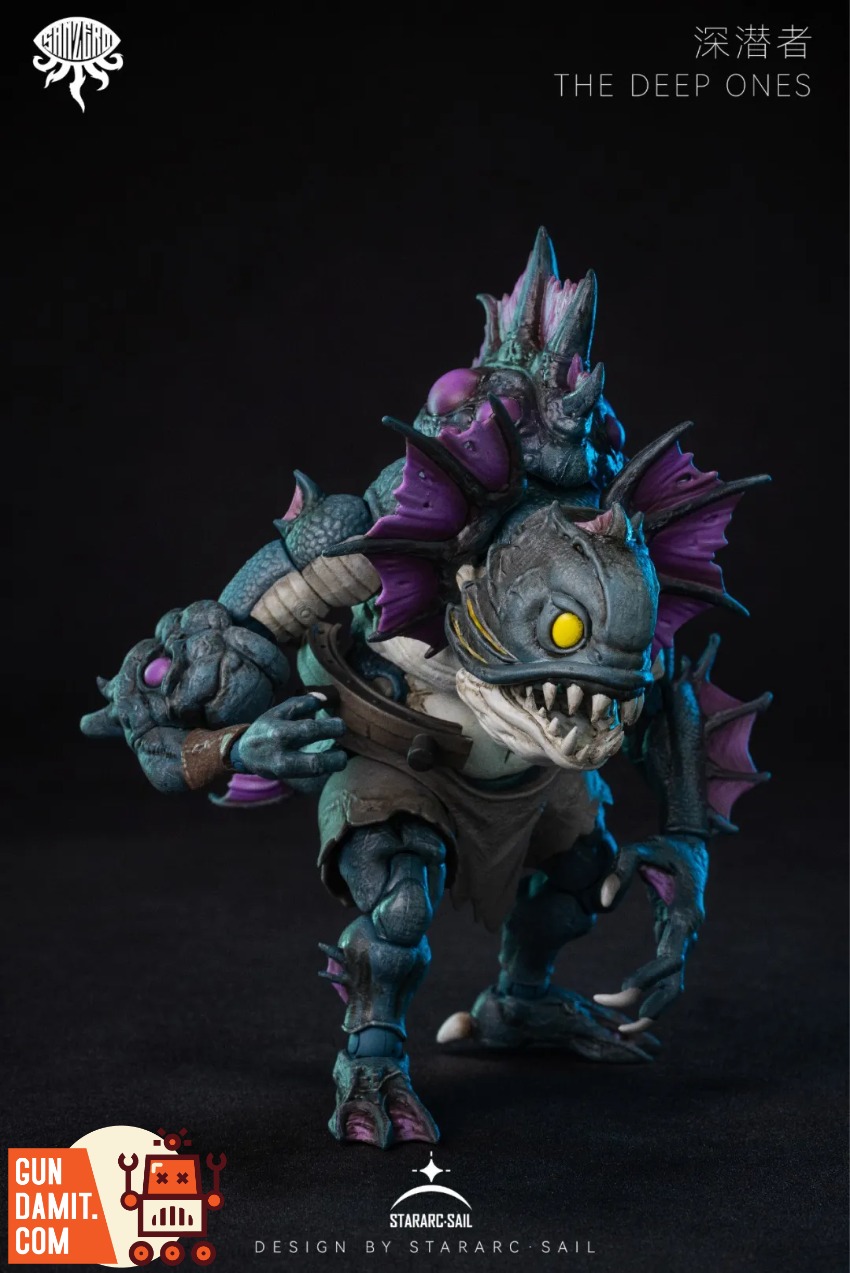 その他 1st_centurytoys Stararc Toys 1/12 Sanzero The Deep Ones Set of 2 - GunDamit