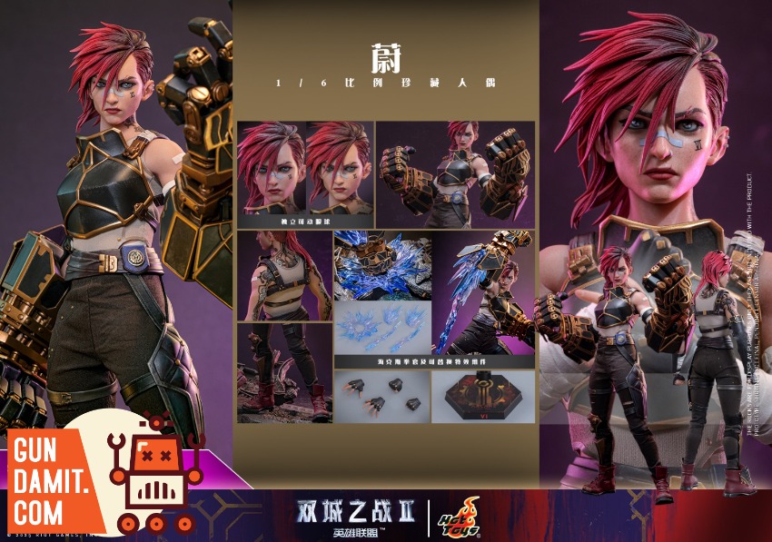 HotToys 1/6 TMS138 Arcane: League of Legends Vi - GunDamit Store