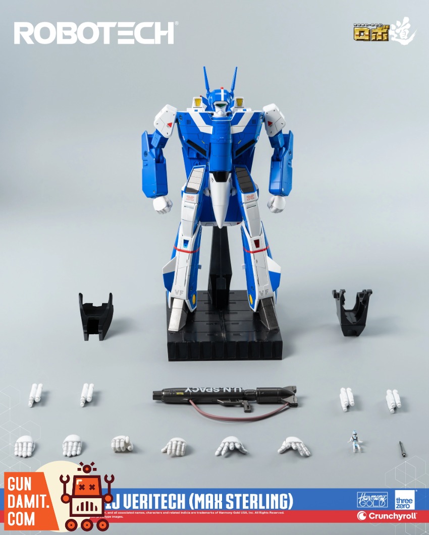 Threezero Robotech RoBo-Dou VF-1J Veritech Max Sterling