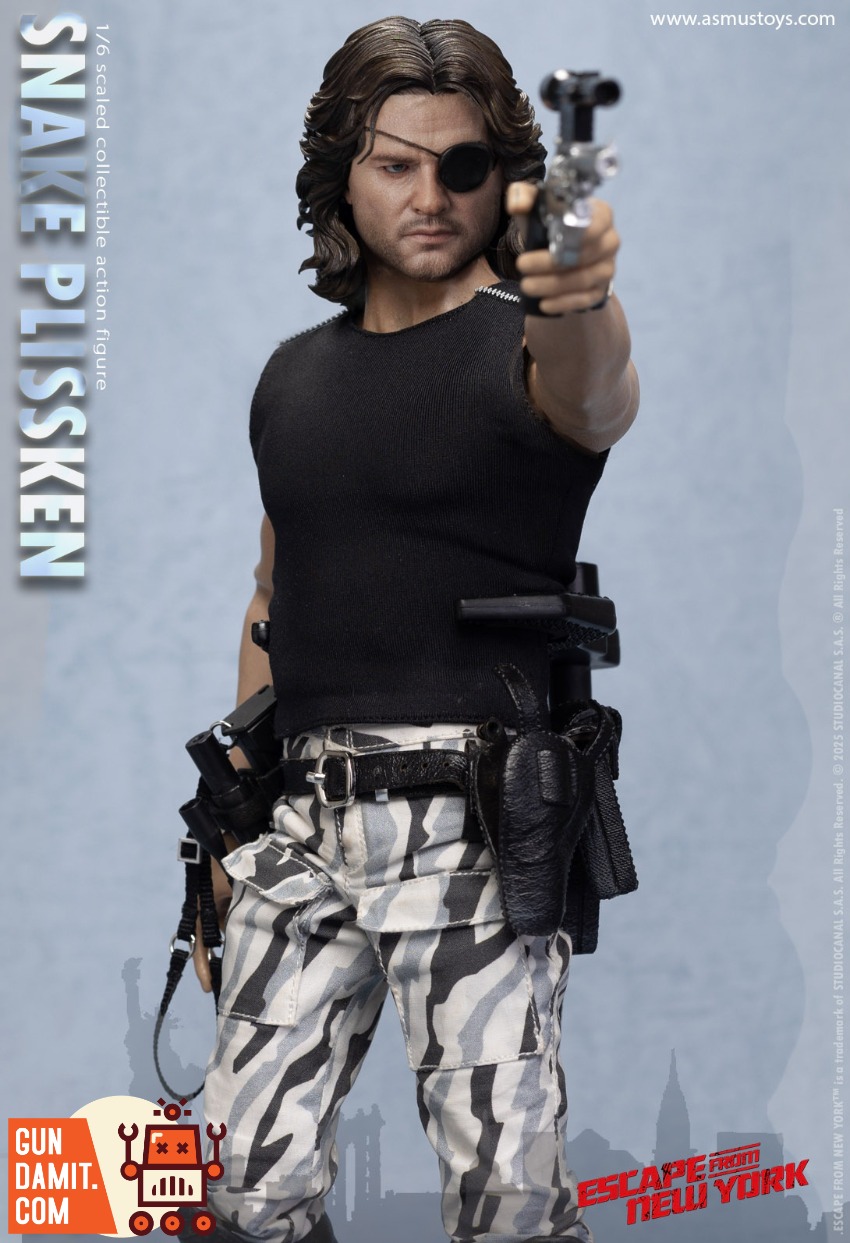 Asmus Toys 1/6 CRW004AS The Crown Series Snake Plissken Sculpted