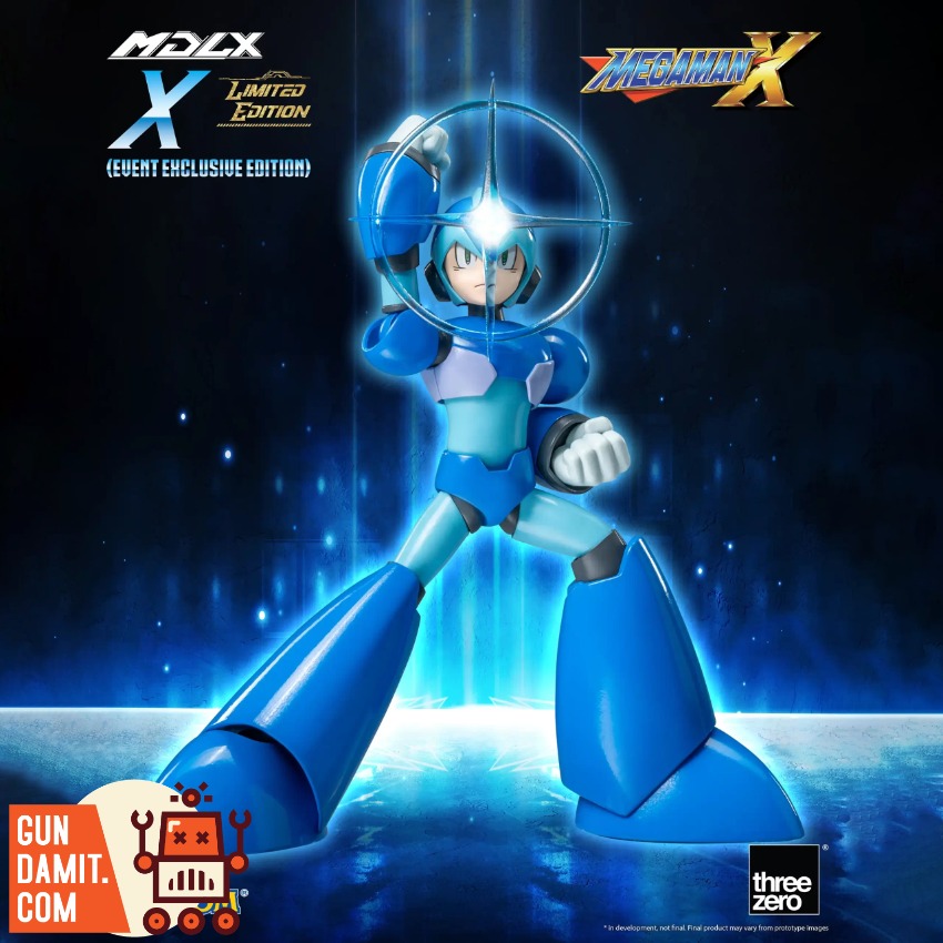 Threezero Rockman X / Mega Man X MDLX X Event Exclusive Edition